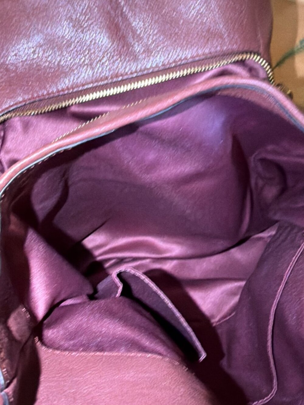 Coach Phoebe Burgundy Pebbled Leather Shoulder Bag | Classic Hobo Purse Like New - Picture 2 of 11